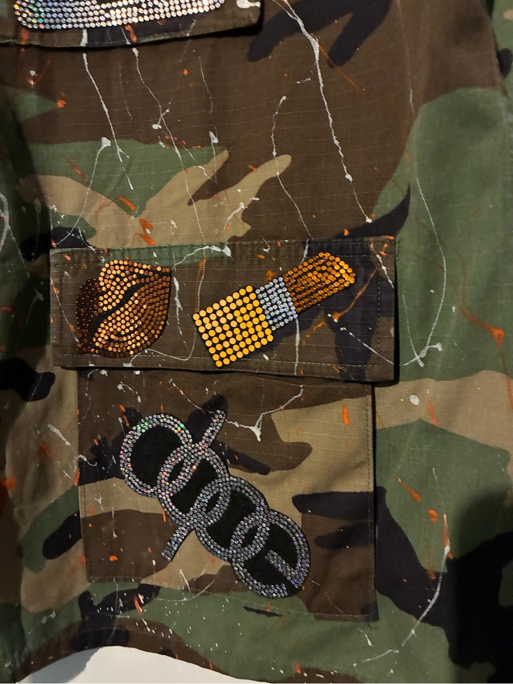 Upcycled Crafter Camo jacket - Picture 4 of 14
